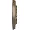 Ekena Millwork Odessa Ceiling Medallion (Fits Canopies up to 2 1/2"), Hand-Painted Warm Silver, 7 1/2"OD x 1 1/8"P CM07ODWSS - alternate 4
